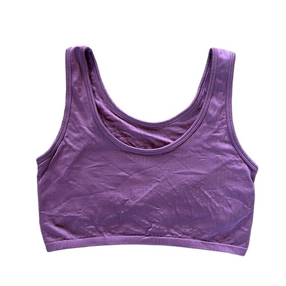 Aerie Mauve Crop Top - Picture 1 of 4